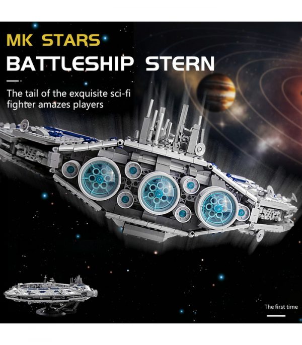Lucrehulk-class Battleship (Droid Control Ship) MOULD KING 21008 MOC 13056 Star Wars Building Blocks Toy Set 7