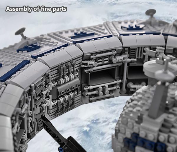 Lucrehulk-class Battleship (Droid Control Ship) MOULD KING 21008 MOC 13056 Star Wars Building Blocks Toy Set 4