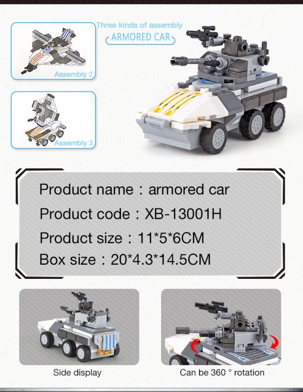 Super Universe Battleship Building Bricks Toy Set, 8 in 1 Series Building Blocks, 25 Shape Available Stem Creative Toys 18