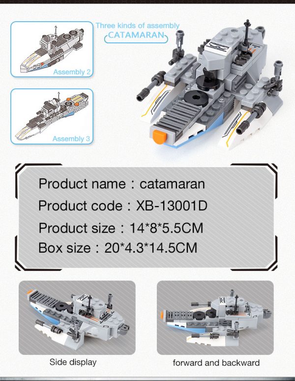 Super Universe Battleship Building Bricks Toy Set, 8 in 1 Series Building Blocks, 25 Shape Available Stem Creative Toys 17