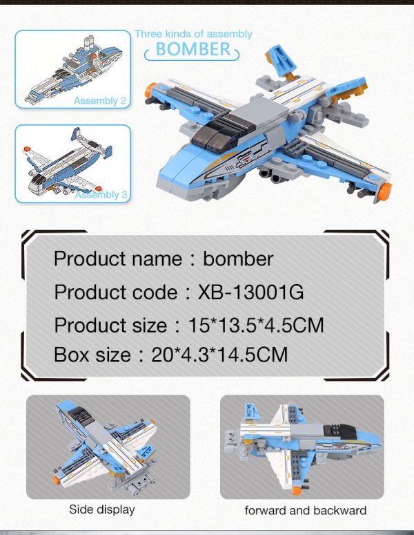 Super Universe Battleship Building Bricks Toy Set, 8 in 1 Series Building Blocks, 25 Shape Available Stem Creative Toys 15