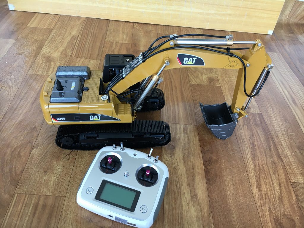 metal rc excavator kit