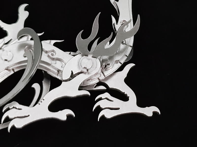 Dragon Crafts, Dragon artwork, 3D Stainless steel full metal Dragon Art, Decoration Dragon, Room Decoration Dragon, Desktop mascot Dragon