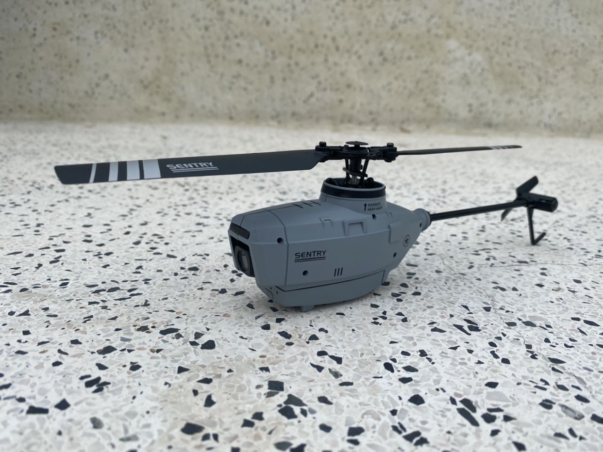 Black Hornet Toy Nano Helicopter Unmanned Aerial Vehicle (UAV), UAV Camera RC Helicopter, 1/1 Scale Black Hornet Tiny Drone, Smallest Military Drone Scale Model