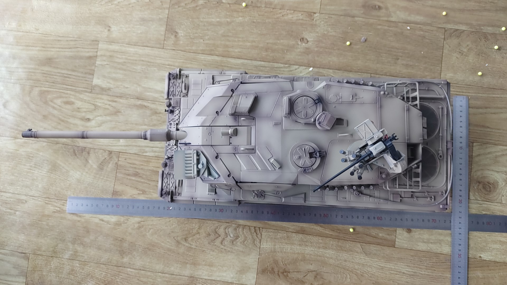 RC Leopard 2A6 Tank, Full Metal, Tank Gun Stabilizer, Remote controlled light weapon station 200PLUS (FLW 200PLUS) 19