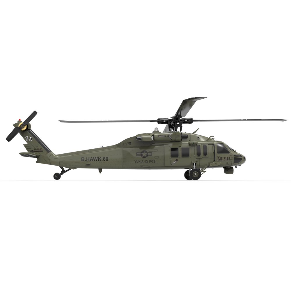 UH-60 Black Hawk RC Military Helicopter (UH-1D 