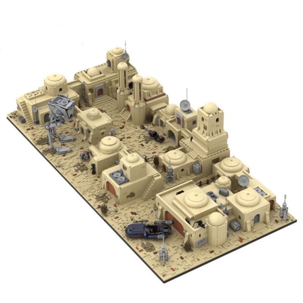 14860 PCS MOC Brick Store, Collect Compatible Building Bricks for MOC-53045 Star Wars Tatooine Mos Eisley Cantina, Building Blocks Toys 1