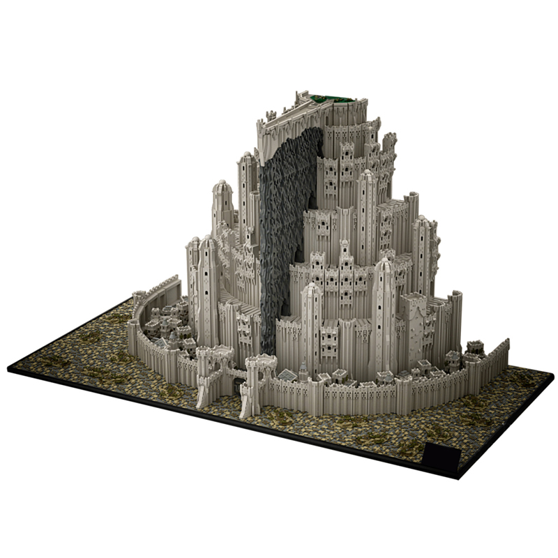 99538PCS MOC Brick Store, Collect Compatible Building Bricks for MOC-64235 The Seven rings The Lord of the Rings Minas Tirith, Building Blocks Toys