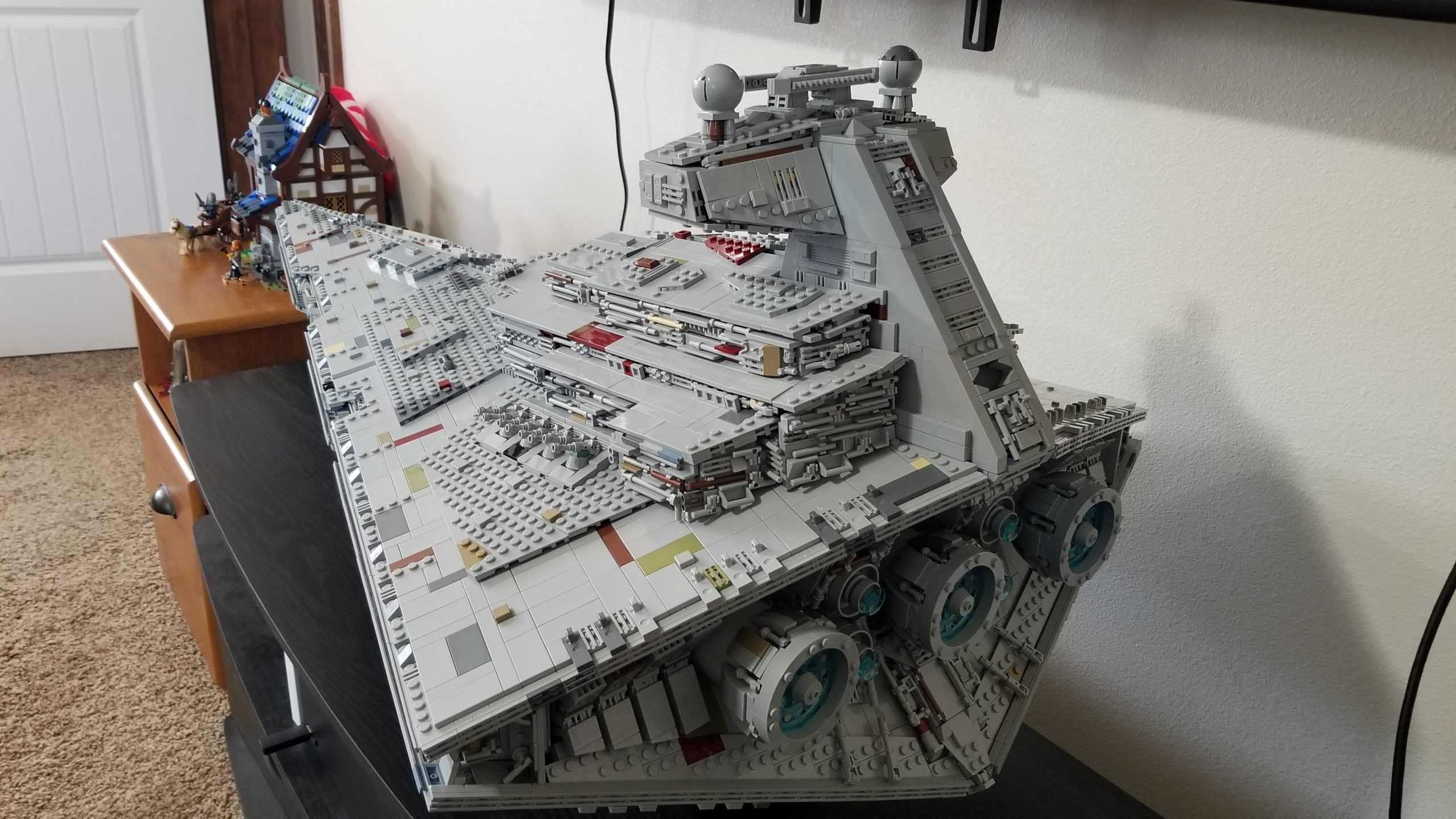 15310 PCS MOC Brick Store, Collect Compatible Building Bricks for MOC-9018 Moderately Sized Star Wars ISD with Full Interior, Building Blocks Toys