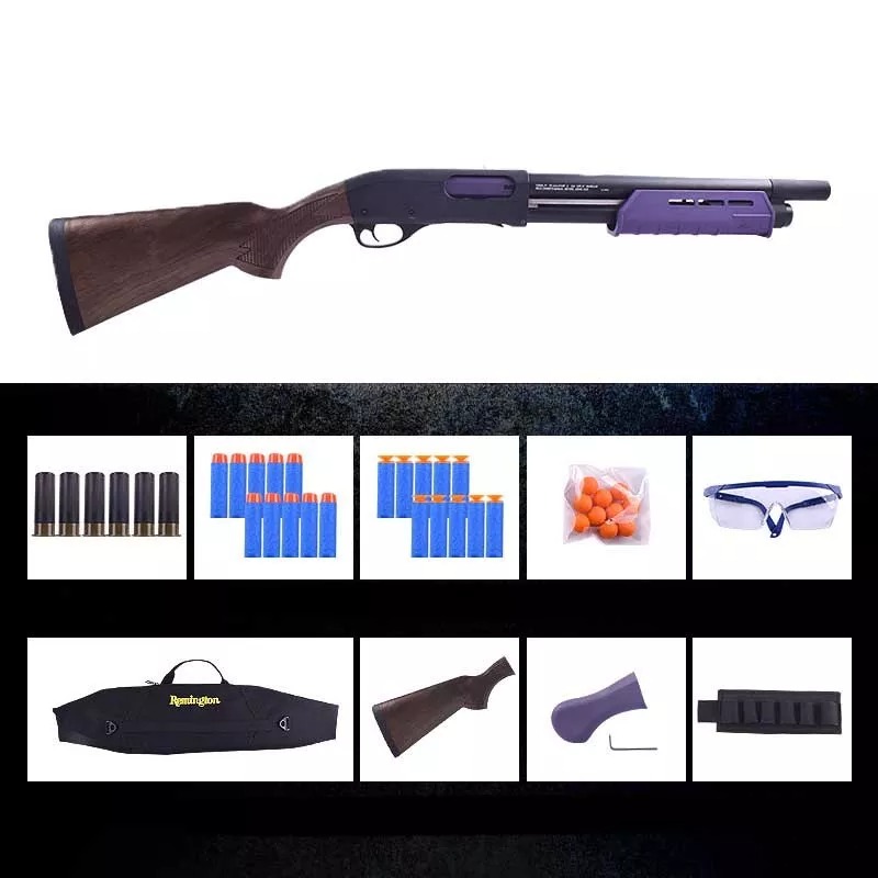 Remington Model 870 shotgun Game Weapons Nerf Gun toy, Shooting Game toy most famous Shotgun in the world, Game Weapons Model