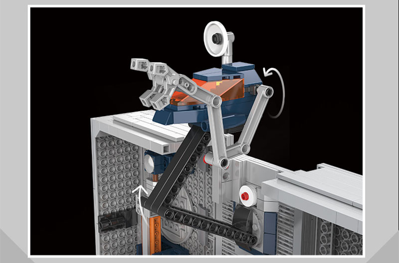 Building Block Toy Transformers Optimus Prime Auto-Converting Trailer with Roller, Optimus Prime Trailer building block Kit