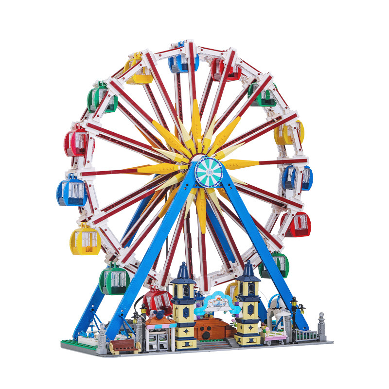 Ferris wheel building block toy, City Playground light Ferris wheel block set, Music ferris wheel build set, Ferris wheel toys for sale
