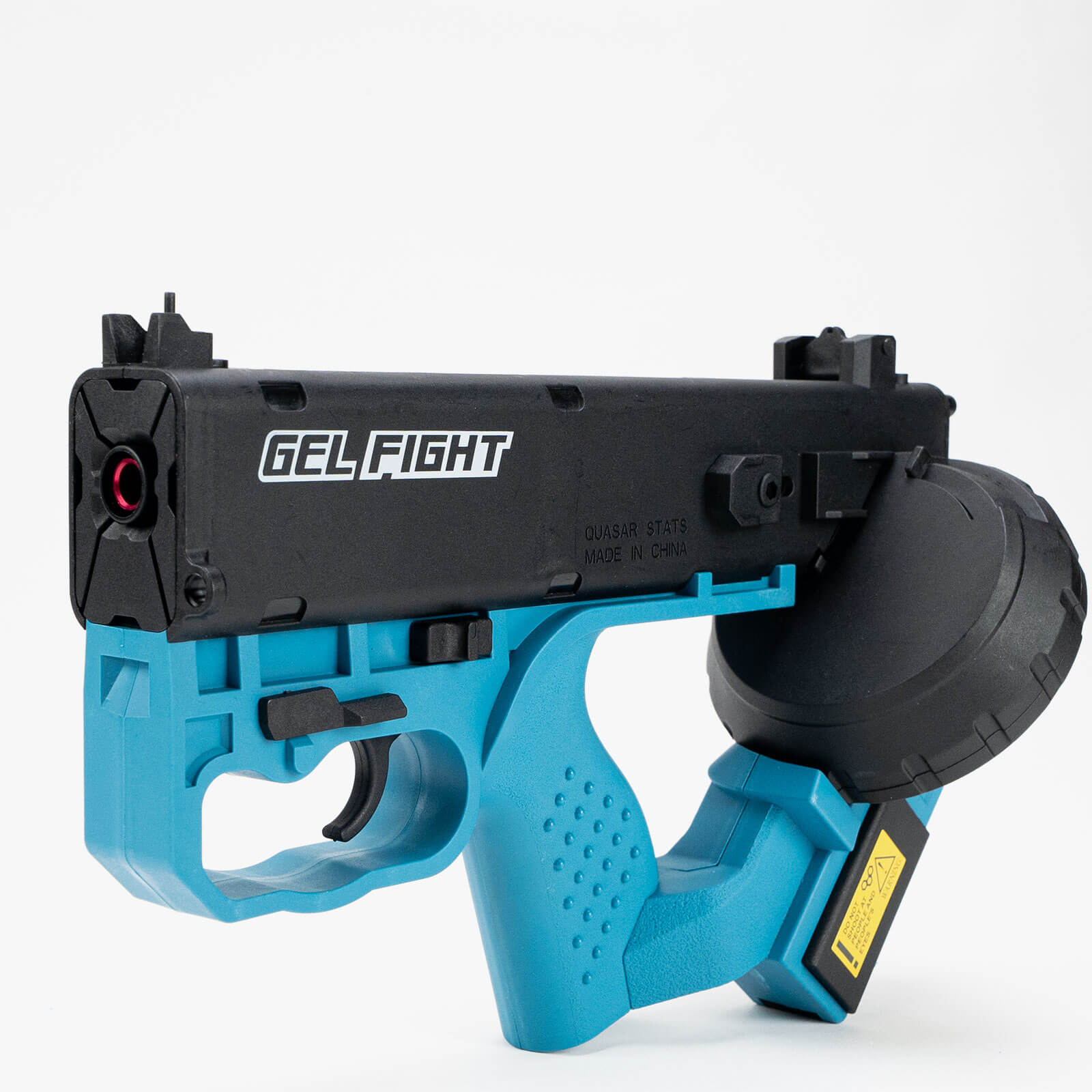 Electric Gel Ball Blaster Toy Gun, Cyberpunk 2077 Tech Weapon Toy DR12 QUASAR Gel Blaster Revolver Toy Gun