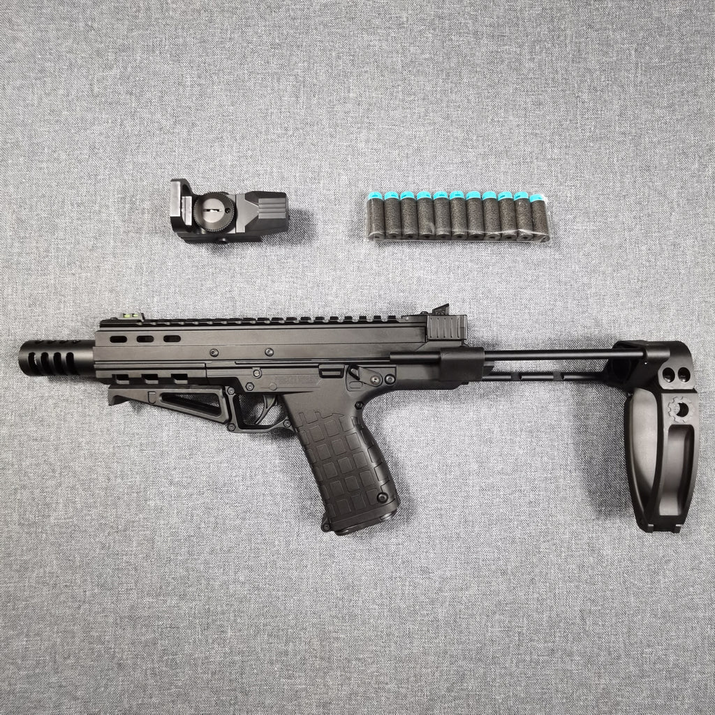 KelTec CP33 Toy Pistol Dart Blaster, Pistol Toy Tactical Dart Blaster, Kel-Tec CP33 Target Pistol Nerf Gun, Toy Weapon