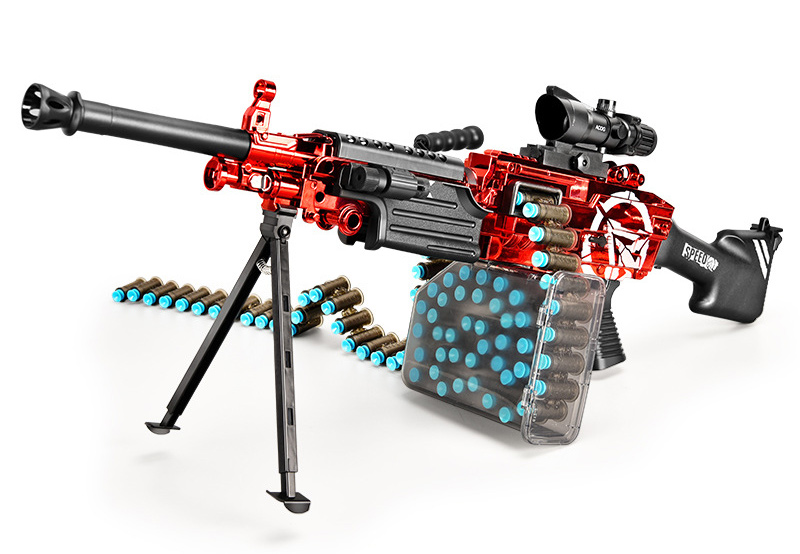 M249 Gun Toy, The Best Christmas Gift Toy.--(cheap gift ideas for men, chaos battle league, r8 games, 247 word search) 
