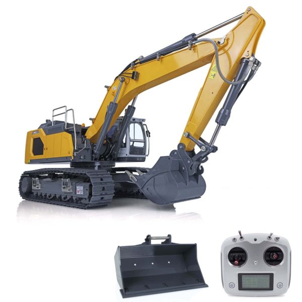 Liebherr R 945 Crawler Excavator Professional Edition All Metal 1/14 Rc Hydraulic Excavator, RC Unmanned Construction Equipment, RC Scale Model Construction Site Metal Crawler