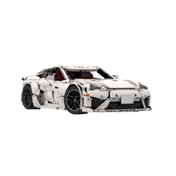 4091 PCS MOC 1:8 Lexus LFA super sports car model MOC-186809 assembly building block toys - Image 5