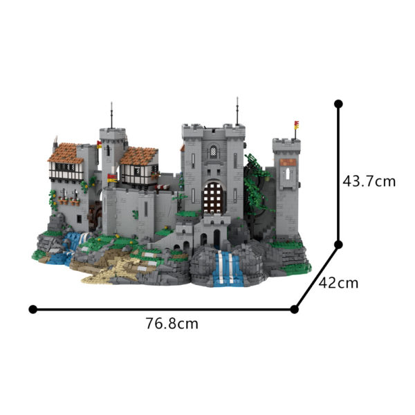 5391 PCS MOC 10305 Lion Knight's Castle Expansion Pack MOC-144534 Assembling Building Blocks Toys - Image 2