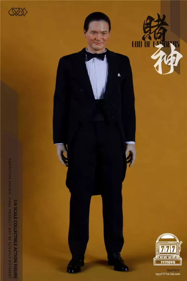 777TOYS NO.FT012 God of Gamblers Mr. Gao 1/6 Action Figure - Image 5