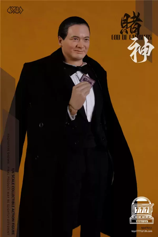 777TOYS NO.FT012 God of Gamblers Mr. Gao 1/6 Action Figure - Image 4