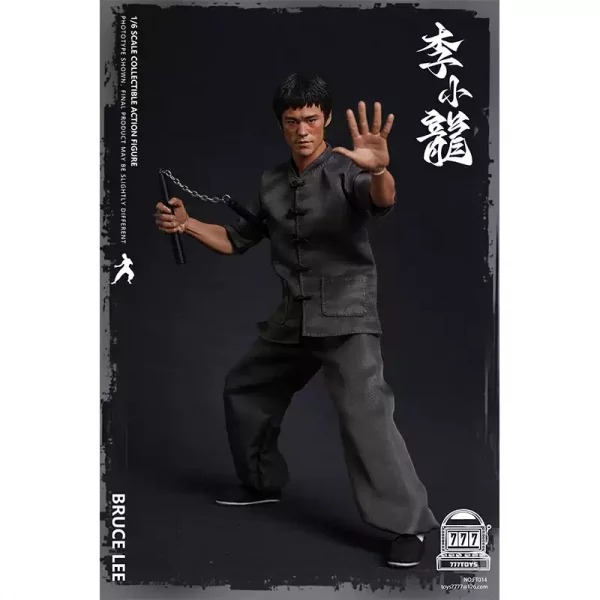 777TOYS NO.FT014 Master Bruce Lee 1/6 movable collectible soldier doll - Image 2