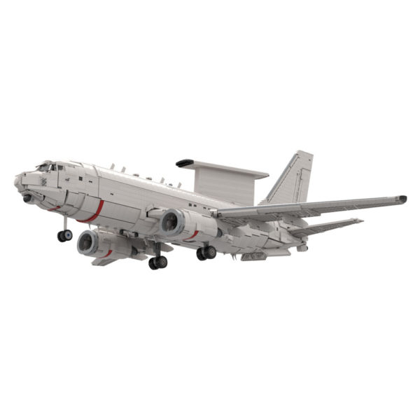 6542 PCS American Boeing E-7 Wedgetail early warning aircraft control aircraft model assembly building blocks toy