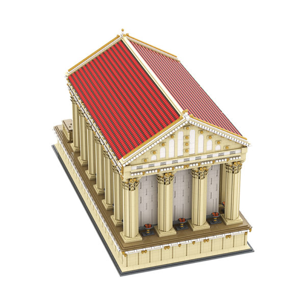 20309 PCS MOC Ancient Roman Temple Empire Temple Greek large architectural model assembly building blocks toys - Image 3