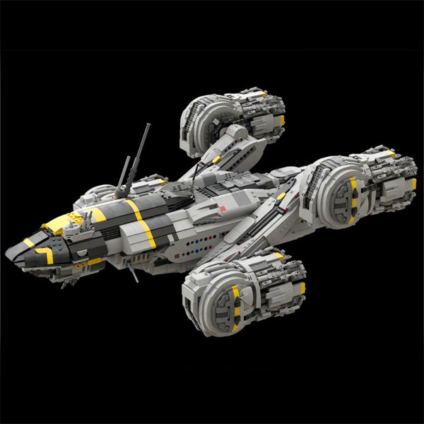 9337 PCS MOC assembly building blocks toy movie Prometheus spaceship interstellar spaceship model - Image 5