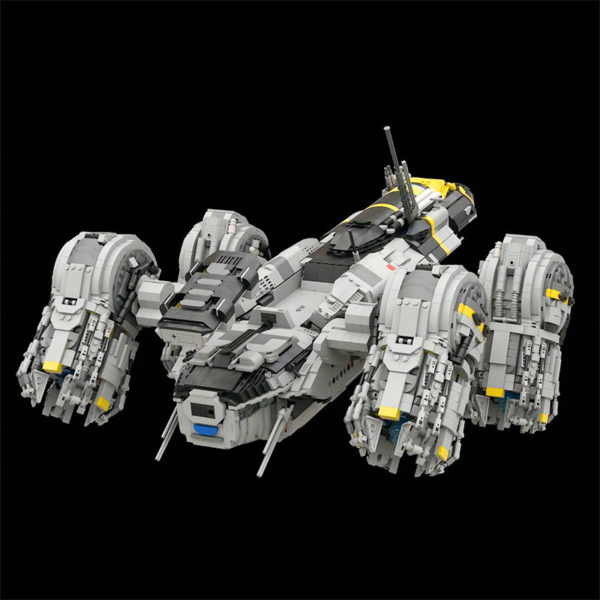 9337 PCS MOC assembly building blocks toy movie Prometheus spaceship interstellar spaceship model - Image 3