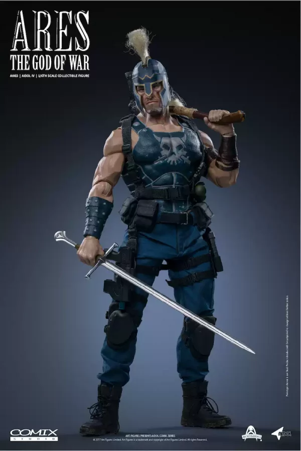 Art Figures Aidol 4 1/6 God of War Ares Action Figure Model - Image 5