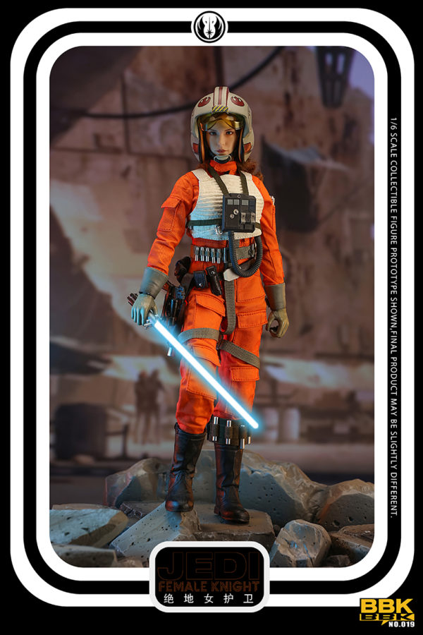 BBK 1/6 female soldier Jedi female guard jedi female knight BBK019 - Image 20