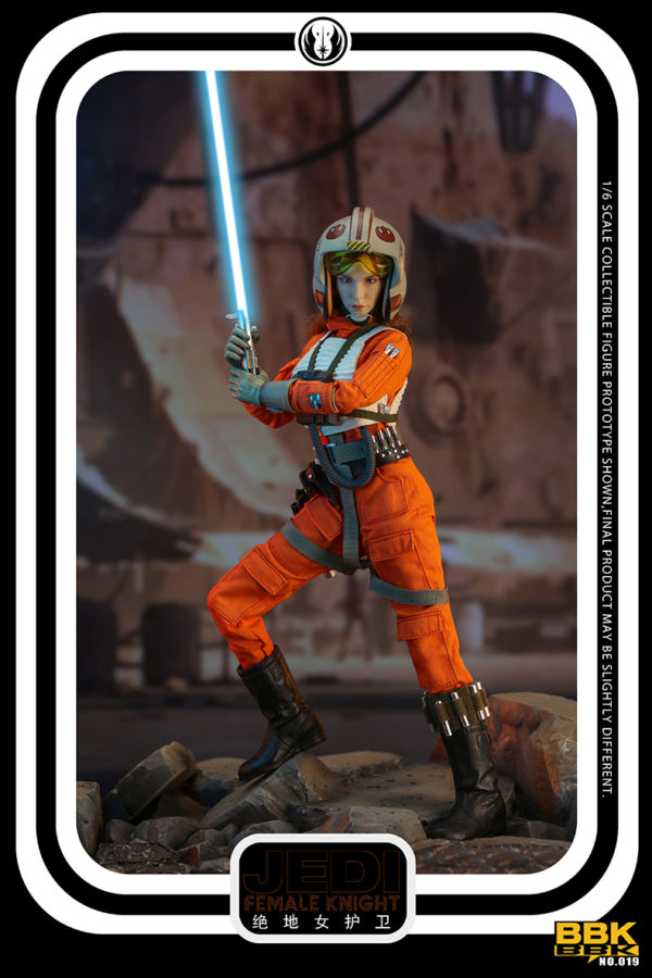 BBK 1/6 female soldier Jedi female guard jedi female knight BBK019 - Image 14