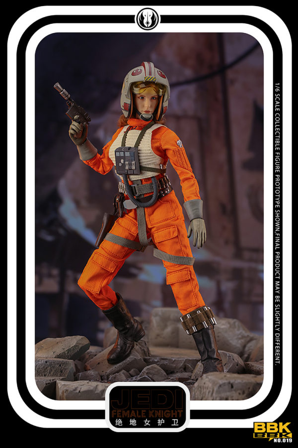 BBK 1/6 female soldier Jedi female guard jedi female knight BBK019 - Image 11