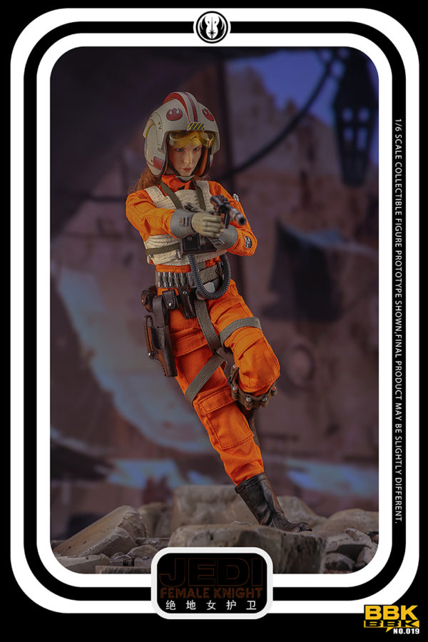 BBK 1/6 female soldier Jedi female guard jedi female knight BBK019 - Image 8