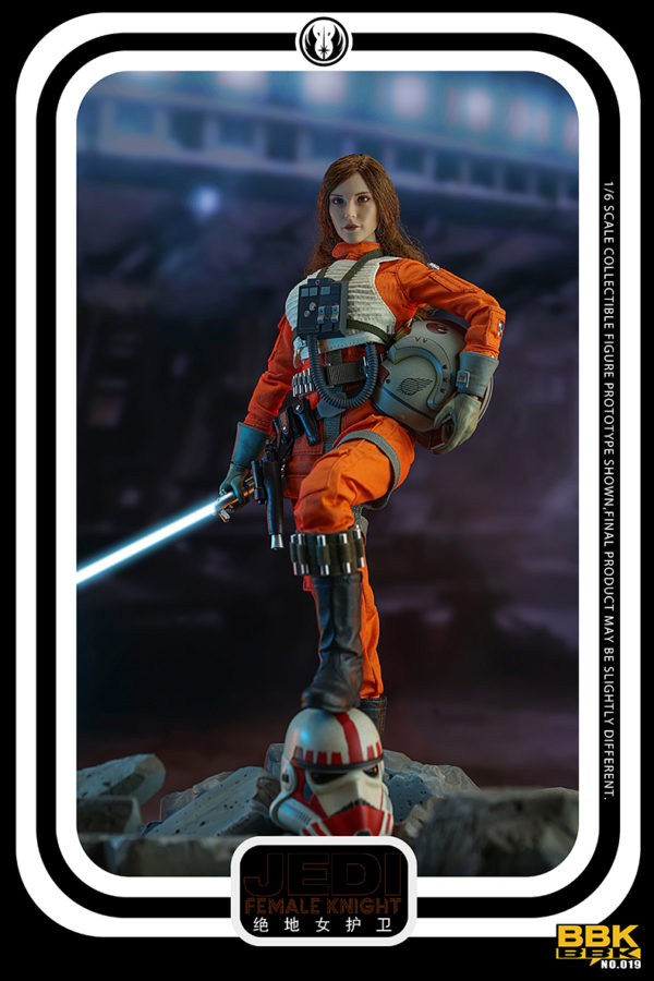 BBK 1/6 female soldier Jedi female guard jedi female knight BBK019 - Image 6