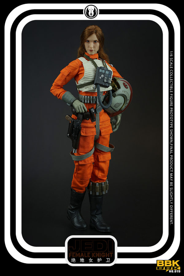 BBK 1/6 female soldier Jedi female guard jedi female knight BBK019 - Image 3