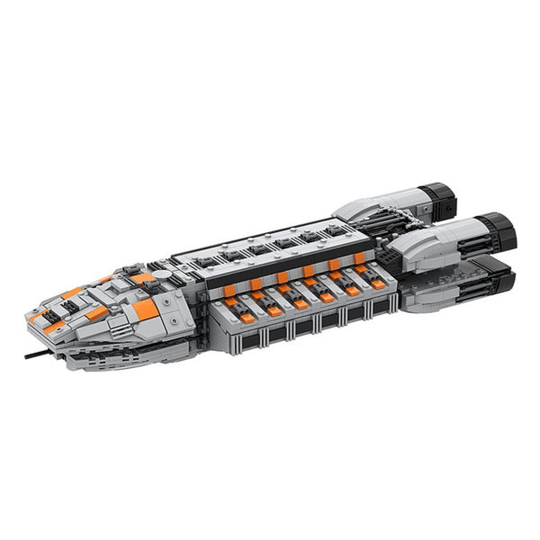 1751 PCS MOC Battlestar Galactica Avengers Class Heavy Cruiser Assembling Building Blocks Toys - Image 5