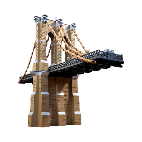 2047 PCS MOC Brooklyn Bridge Building Model MOC-183030 Assembling Building Blocks Toys