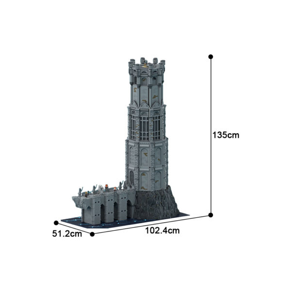 17094 PCS Elden Law Ring Nimgefu Divine Tower MOC-145944 Assembled Building Blocks Toys - Image 2