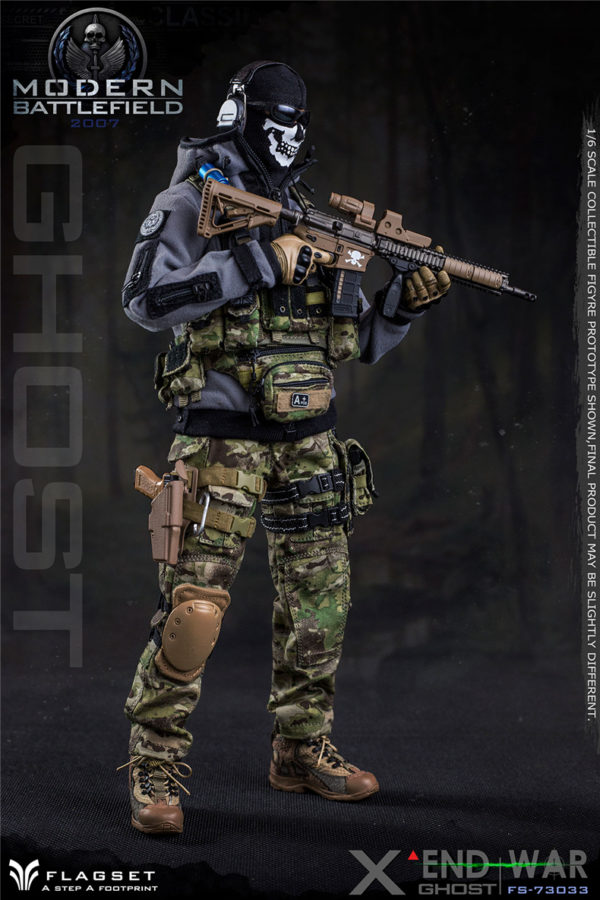 FLAGSET 1/6 Doomsday War Series 73033 Death Squad Ghost - Image 18