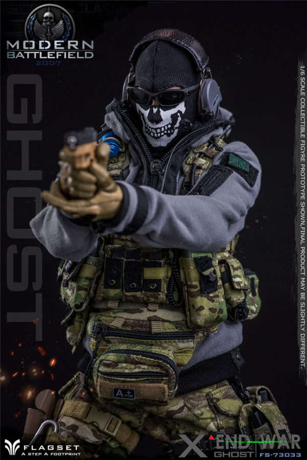 FLAGSET 1/6 Doomsday War Series 73033 Death Squad Ghost - Image 11