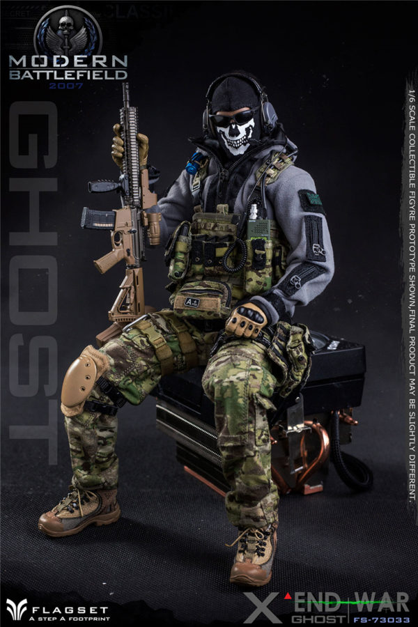 FLAGSET 1/6 Doomsday War Series 73033 Death Squad Ghost - Image 10