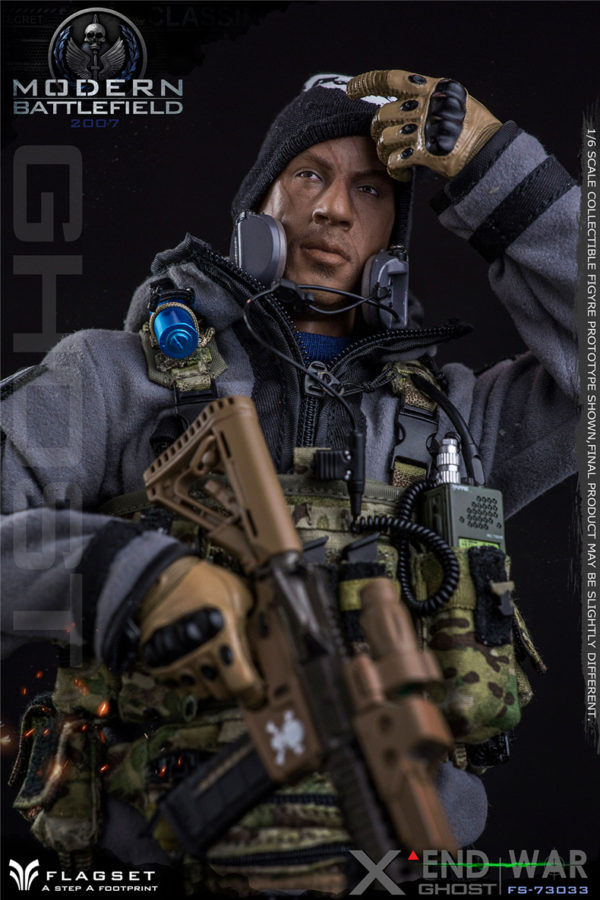 FLAGSET 1/6 Doomsday War Series 73033 Death Squad Ghost