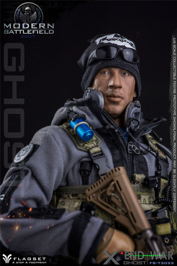 FLAGSET 1/6 Doomsday War Series 73033 Death Squad Ghost - Image 7