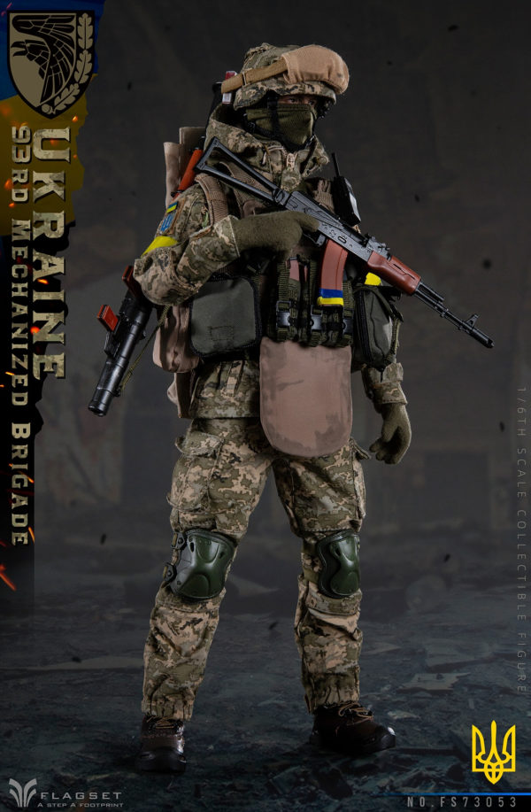 FLAGSET 1/6 Soldier Figure FS 73053 Ukrainian 93 Mechanized Brigade Action Figure - Image 17