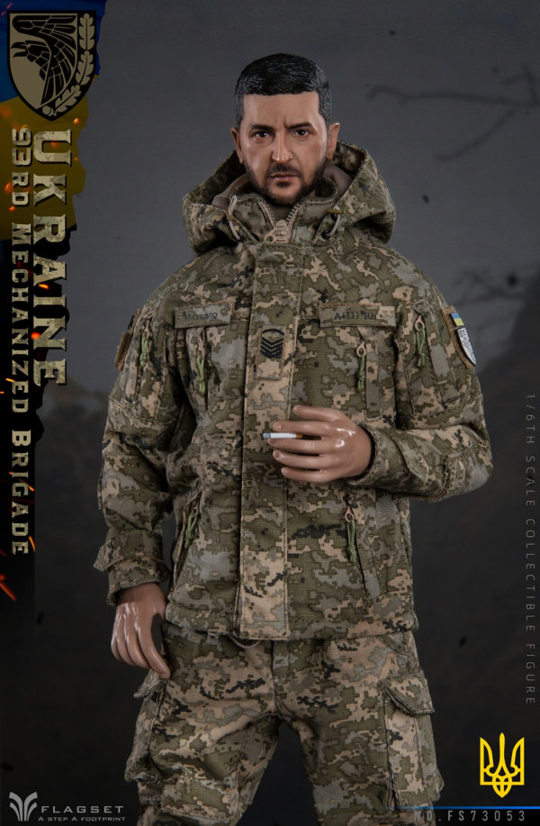 FLAGSET 1/6 Soldier Figure FS 73053 Ukrainian 93 Mechanized Brigade Action Figure - Image 2