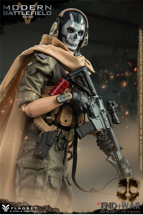 FLAGSET 1/6 Soldier Model 73030 Death Squad V Ghost Doomsday War Series ENDWAR - Image 10