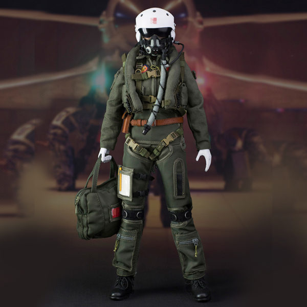 FLAGSET 1/6 female soldier figure Chinese Air Force female pilot 73006 movable doll model