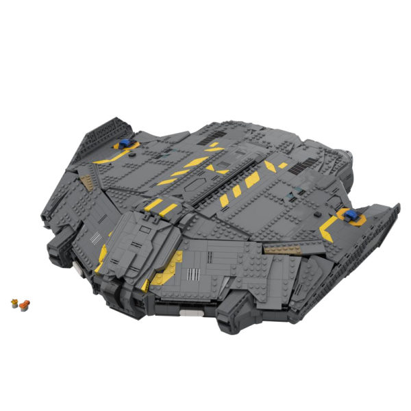 5044 PCS MOC Game Elite Dangerous T9 Heavy Transport Aircraft MOC-133464 Assembled Building Blocks Toys