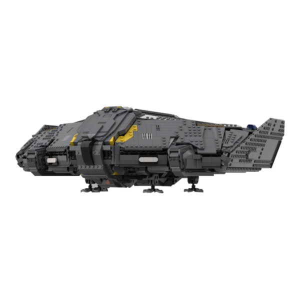 5044 PCS MOC Game Elite Dangerous T9 Heavy Transport Aircraft MOC-133464 Assembled Building Blocks Toys - Image 5